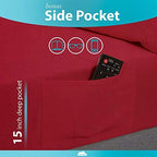 DREAMCARE King Size Sheets Set - 6 pcs Breathable Cooling Sheets King Size - Image 3