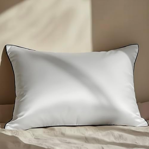 Mellanni Pure Silk Pillowcase Standard Size - Perfect for Hair and Skin by Mellanni