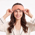 3D Sleep Mask for Side Sleepers, 100% Blackout, Hardware-Free, 1.3 oz by HULUBULU