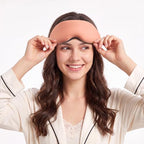 3D Sleep Mask for Side Sleepers, 100% Blackout, Hardware-Free, 1.3 oz by HULUBULU