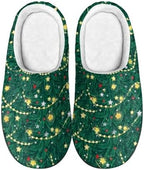 Spa Slippers Home Slippers, Anti-Slip Comfort Lightweight Slippers Closed Toe Casual Shoes House Slippers for Bedroom Home by Hechitok