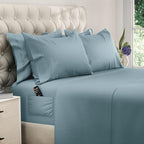 DREAMCARE King Size Sheets Set - 6 pcs Breathable Cooling Sheets King Size by DREAMCARE