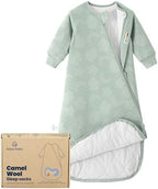 KaiyaBaby Organic Cotton Baby Sleep Sack, Long Sleeve 3.5 TOG, 0-6M by KaiyaBaby