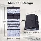 Diamond Jewelry Roll | HNG-731 Black - Image 3