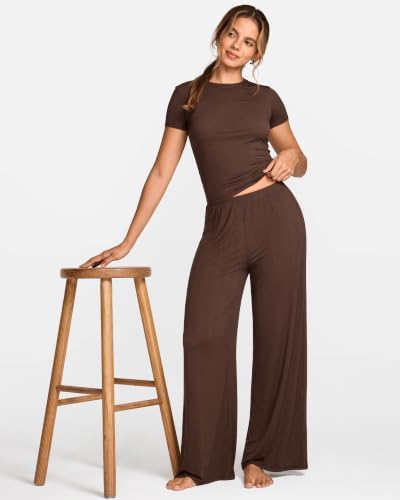 Natrelax Modal Ribbed Pajamas Pants - Image 4