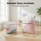 No-Pump Vacuum Storage Bags, 2026 New 3D Vacuum Storage Bags, Portable Large Clothes Compression Bags for Household Use, Convenient Cube Storage Bag for Clothes, Comforters, Blankets (4, 31.5*39.4in) - Image 2