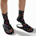 House Slippers for Women Washable Closed Toe with Cute Socks - Image 2