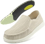 STQ Men's Orthopedic Shoes Slip On Canvas Sneakers by STQ