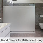HIDBEA Frosted Glass Window Privacy Film,Static Cling 35.4 in x 8.2 ft - Image 5