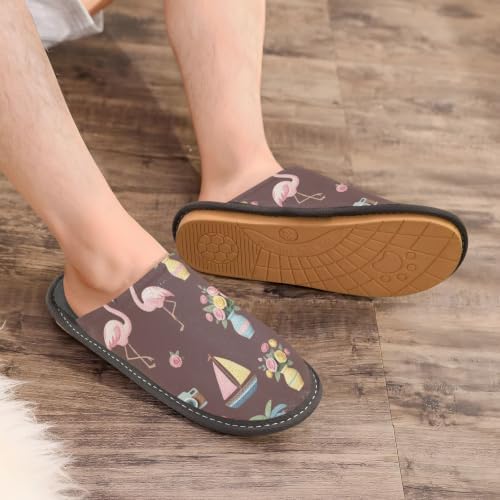 Travel Slippers Watercolor Blush Floral - Image 3