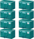 StorageRight Moving Bags, Moving Boxes, 93L 8-Pack Sotrage Bags Totes,Green by StorageRight