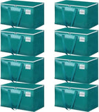 StorageRight Moving Bags, Moving Boxes, 93L 8-Pack Sotrage Bags Totes,Green by StorageRight