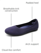 DREAM PAIRS Women's Dress Knit Ballet Comfort Flats - Image 3
