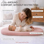 Baby Lounger, Infant Support Cushion for Newborns, Pink - Image 3