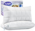 Nuzzle Neck Pillow Adjustable King Size Set of 2,Soft Luxury Hotel Feel by Nuzzlepillow