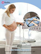 PATPAT Pregnancy Pillow, Cooling Maternity Pillow with Adjustable Wedge - Image 4