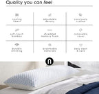 Nestl Cooling Memory Foam Pillow, Standard, 2-Pack - Image 7
