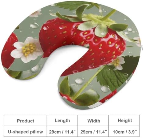 Neck Pillow, Soft Comfortable U Shape Memory Foam Travel Pillow - Image 2