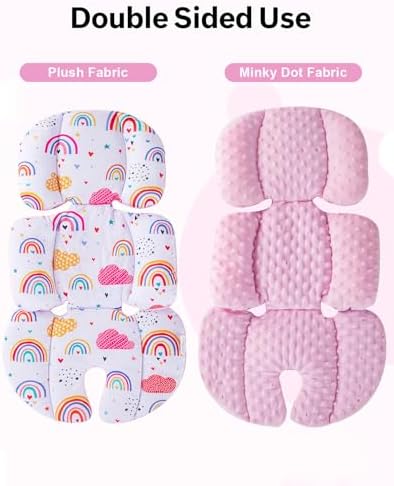 THE KENKYO Infant Car Seat Insert with Extra Headrest & Shoulder Pads - Image 2