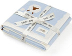 Luxe Merino Wool Cotton Baby Blanket Ultra-Soft, Temperature-Regulating by EmbraceCozyWarmthandUltimateComfort
