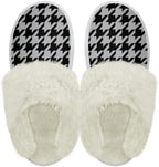 Cotton Slippers With Fluffy Edges House Slippers Non‑Slip Sole by Unknown