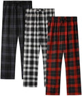 BAMBOO COOL Men's Pajama Bottoms Plaid Pajamas Pants Soft Lounge Woven Pj by BAMBOOCOOL