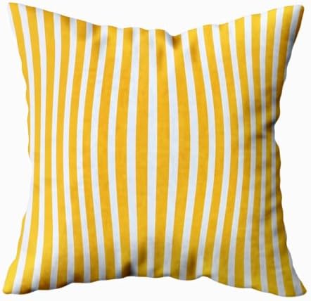 EMMTEEY Stripes Pillow Covers 24x24 Throw Pillow Cover Set of 2 - Image 2