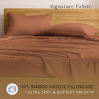 TOSMO Luxury Bamboo Viscose Pillowcase | Pillow Cases Standard Size - Image 2