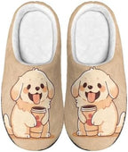 Spa Slippers Home Slippers, Anti-Slip Comfort Lightweight Slippers Closed Toe Casual Shoes House Slippers for Bedroom Home by Hechitok