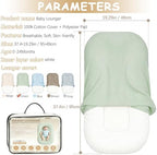 Baby Lounger & Baby Nest, Extra Large Muslin Infant Lounger for Newborns - Image 2