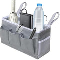 Bedside Storage Organizer Large Capacity Iron Frame Hangable Basket by Unknown