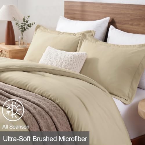 Homelike Moment King Size Comforter Set 3 Piece, Lightweight Soft Bed Sets - Image 3