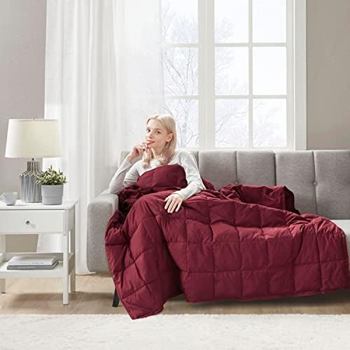 True North by Sleep Philosophy Hadly Blanket, 62 x 68, Red - Image 4