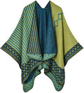 Lacavocor Women's Shawl Wrap Poncho Cape Cardigan Open Front by Lacavocor