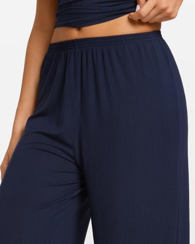 Natrelax Modal Ribbed Pajamas Pants - Image 3