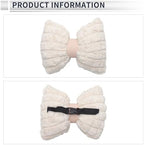Car Headrest Pillow Ergonomic Comfortable Neck Support Pillow Car Seat Headrest Plush Memory Foam Adjustable Width Light Pink 2 Pcs for Driving Travel - Image 4