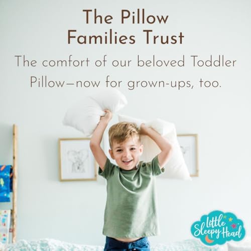 Little Sleepy Head Standard Pillow 16x22 for Sleeping – Soft & Supportive Hypoallergenic Bed Pillow with Down-Like Fill – Pillow for Bedtime & Everyday Sleep - Standard Size Pillow 1 Pack, 20x26 - Image 6