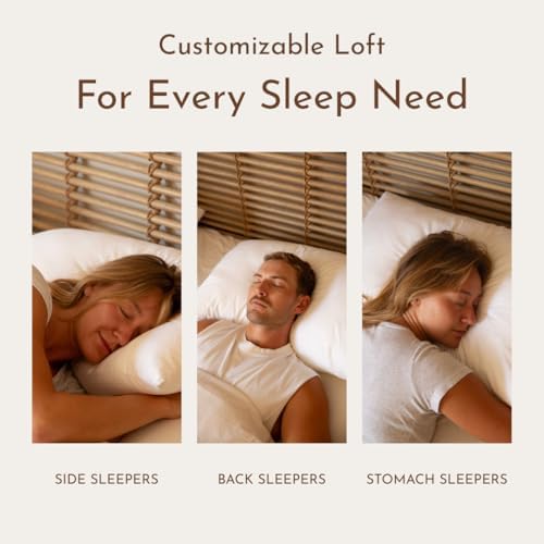 Little Sleepy Head Standard Pillow 16x22 for Sleeping – Soft & Supportive Hypoallergenic Bed Pillow with Down-Like Fill – Pillow for Bedtime & Everyday Sleep - Standard Size Pillow 1 Pack, 20x26 - Image 4