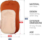 Baby Lounger Newborn 0-24 Months, Home and Travel Infant Cushion-Orange - Image 4