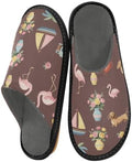 Travel Slippers Watercolor Blush Floral by OrderNow