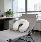 Neck Pillow for Airplanes: Natural Latex U Shaped Pillow - Neck Support Soft Cushion Travel Essentials for Plane, Car, Train and Home - Image 4