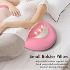 Pregnancy Pillows for Sleeping, Memory Foam Cooling Maternity Wedge Pillow - Image 4