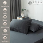 Bella Coterie | Luxury Bamboo Viscose Queen Size Pillowcase Set - Image 2