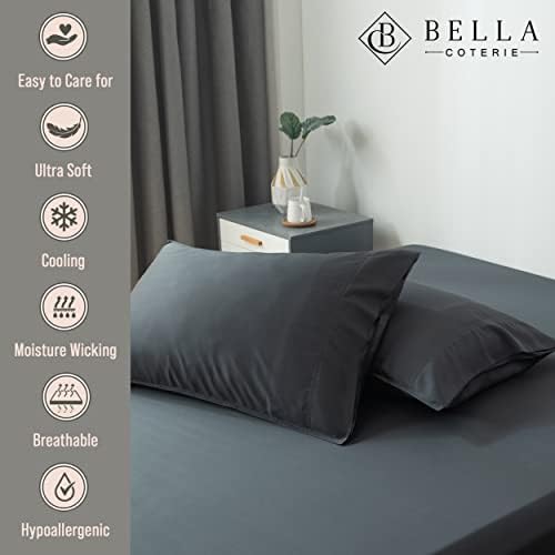 Bella Coterie | Luxury Bamboo Viscose Queen Size Pillowcase Set - Image 2