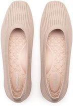 Frank Mully Women's Flats Square Toe Flats Comfortable Slip on Washable Ballet Flats Shoes for Women Dressy Work by FRANKMULLY
