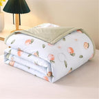 Coverless Duvet Single Double King Size, Reversible Summer Quilted Duvet Cosy and Lightweight Quilt Breathable Bedspreads Quilted Throw for Beds,Green 2,150 * 200cm by Unknown