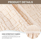 Eco-Ancheng RV Dinette Cushion Covers Seat Covers Camper Cushions Slipcover - Image 2