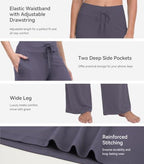WiWi Bamboo Viscose Pajama Pants for Women Plus Size Cooling Bottoms S-4X - Image 4