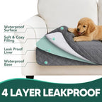 PAWFINITY Waterproof Bed Cover for Dogs, Pet Blanket for Mattress Washable - Image 6