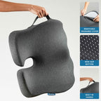 Driver Seat Cushion for Car, Tailbone Pain Relief Car Pillow and Seat Pad - Image 4